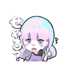 「ジュウニントイロな女の子」（個別スタンプ：11）