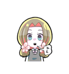 「ジュウニントイロな女の子」（個別スタンプ：18）