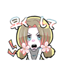 「ジュウニントイロな女の子」（個別スタンプ：19）