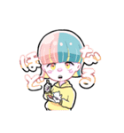 「ジュウニントイロな女の子」（個別スタンプ：26）