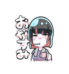 「ジュウニントイロな女の子」（個別スタンプ：40）