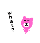 ぴろくまゆげ（個別スタンプ：31）