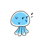 ニヒルなくらげ（個別スタンプ：11）