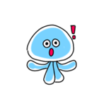 ニヒルなくらげ（個別スタンプ：22）