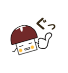 お鍋のしいたけくん（個別スタンプ：6）