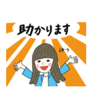 おしゃれ女子と時々トイプーVol.2 敬語ver.（個別スタンプ：9）