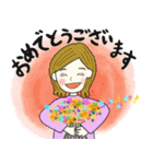 おしゃれ女子と時々トイプーVol.2 敬語ver.（個別スタンプ：13）