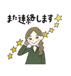 おしゃれ女子と時々トイプーVol.2 敬語ver.（個別スタンプ：16）