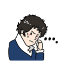 マナーが人を作る（個別スタンプ：3）