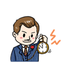マナーが人を作る（個別スタンプ：10）