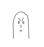 ミミズに似ているキャラクターの表現（個別スタンプ：2）