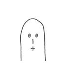 ミミズに似ているキャラクターの表現（個別スタンプ：4）
