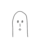 ミミズに似ているキャラクターの表現（個別スタンプ：7）