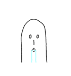 ミミズに似ているキャラクターの表現（個別スタンプ：14）