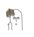 ミミズに似ているキャラクターの表現（個別スタンプ：16）