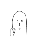 ミミズに似ているキャラクターの表現（個別スタンプ：24）