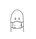 ミミズに似ているキャラクターの表現（個別スタンプ：26）
