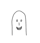 ミミズに似ているキャラクターの表現（個別スタンプ：30）