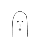 ミミズに似ているキャラクターの表現（個別スタンプ：32）