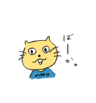blue t shirts.（個別スタンプ：4）