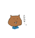 blue t shirts.（個別スタンプ：9）