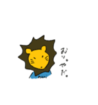 blue t shirts.（個別スタンプ：16）