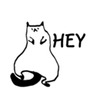 甘え下手のねこ。（個別スタンプ：1）