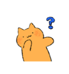 うさぎくんとねこくんのスタンプ（個別スタンプ：8）