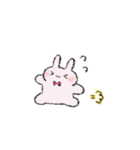 うさぎくんとねこくんのスタンプ（個別スタンプ：40）