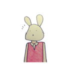 うさぎ先生！（個別スタンプ：1）