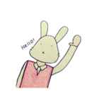 うさぎ先生！（個別スタンプ：3）