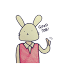 うさぎ先生！（個別スタンプ：11）