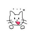 ゆるいしろねこのしーちゃん（個別スタンプ：16）