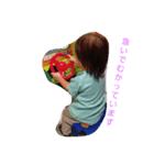 kは黙って背中で語る（個別スタンプ：3）