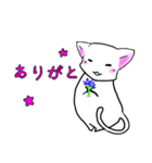 ネコが伝える気持ち（個別スタンプ：6）