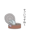 イワシ缶（ていねい）（個別スタンプ：7）