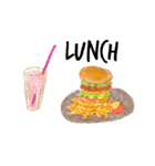 食べるの大好きスタンプ（個別スタンプ：4）
