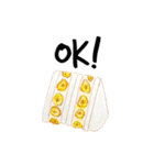 食べるの大好きスタンプ（個別スタンプ：12）
