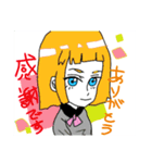 ジェンダーレス男子（個別スタンプ：2）