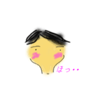 微妙な顔（個別スタンプ：5）