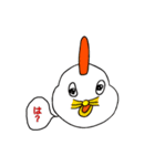 いちもじリアクション（個別スタンプ：7）