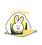 白うさぎくんのスタンプ（個別スタンプ：6）