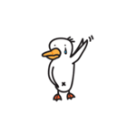 憂鬱なアヒルさん（個別スタンプ：1）