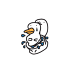 憂鬱なアヒルさん（個別スタンプ：2）
