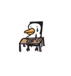 憂鬱なアヒルさん（個別スタンプ：5）