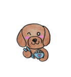 かわいい子犬とオオサンショウウオ（個別スタンプ：26）
