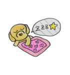かわいい子犬とオオサンショウウオ（個別スタンプ：28）