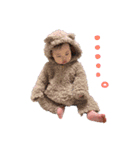 唯ちゃんとあひる隊長1（個別スタンプ：7）