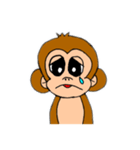 お猿のきもち。（個別スタンプ：7）