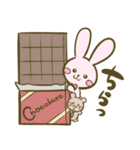 うさちゃんとくまくん（個別スタンプ：20）